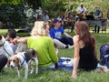 Summer Jazz Concert in the Neighborhood Royalty Free Stock Photo