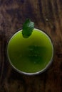 Summer Juice. Mint and Green Mango. Awesome in Hot Time.