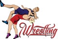 Summer kinds of sports. Wrestling