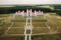 Summer Kossovsky Castle in Belarus.Puslovsky Palace Royalty Free Stock Photo