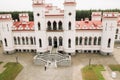Summer Kossovsky Castle in Belarus.Puslovsky Palace Royalty Free Stock Photo