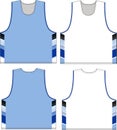 Summer Lacrosse Single Ply Reversible Jersey Mock ups Templates Vectors