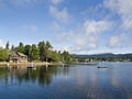 Summer in Lake Placid Royalty Free Stock Photo