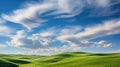 summer land cloud panorama landscape