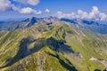 Summer landscape of alpine area in Fagaras mountains Royalty Free Stock Photo