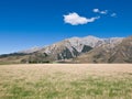 Summer landscape blue sky Royalty Free Stock Photo