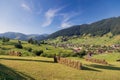 Summer landscape in Bucovina Royalty Free Stock Photo