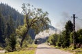 Summer landscape in Bucovina Royalty Free Stock Photo