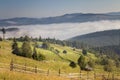 Summer landscape in Bucovina Royalty Free Stock Photo