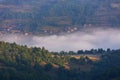 Summer Landscape in The Carpathian Mountains Royalty Free Stock Photo