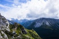 Summer landscape in Dolomites mountains, Alps, Italy Royalty Free Stock Photo