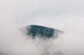 Summer landscape in Gorgany region of Carpathian Mountains