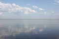 Summer landscape Gulf of Finland near Peterhof