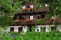 Summer landscape of Heiligenblut am Grossglockner village in Austria.