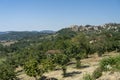 Summer landscape in Irpinia, Southern Italy. Altavilla Irpina