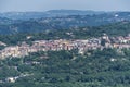 Summer landscape in Irpinia, Southern Italy