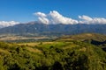 Summer landscape in La Cerdanya, Pyrenees mountain, Catalonia, Spain Royalty Free Stock Photo