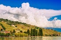 Summer landscape of Lake Geneva Royalty Free Stock Photo