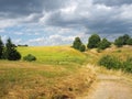 Summer landscape of Czech countryside