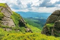 Summer landscape in mountains Royalty Free Stock Photo