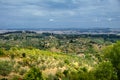 Summer landscape near Volterra, Tuscany Royalty Free Stock Photo