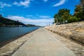 Summer Landscape of Point State Park Fountain in Pittsburgh Royalty Free Stock Photo