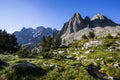 Summer landscape in Posets Maladeta Nature Park, Spain