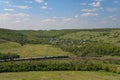 Summer Landscape with Railway Royalty Free Stock Photo