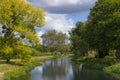 River Loddon,Hampshire, England Royalty Free Stock Photo