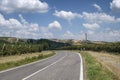 Summer landscape in Romagna Italy