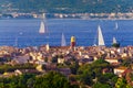 Summer landscape of Saint Tropez cityscape Royalty Free Stock Photo