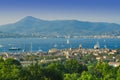 Summer landscape of Saint Tropez Royalty Free Stock Photo