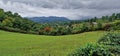 Summer landscape from the southern region of Azerbaijan Astara