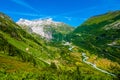 Summer landscape of Switzerland mountain nature Royalty Free Stock Photo