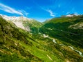 Summer landscape of Switzerland mountain nature Royalty Free Stock Photo