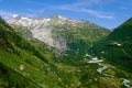 Summer landscape of Switzerland mountain nature Royalty Free Stock Photo