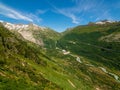 Summer landscape of Switzerland mountain nature Royalty Free Stock Photo