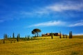 Summer landscape in Tuscany