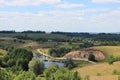 Summer landscape of Ukrainian nature