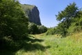 Summer landscape of Valisoarei Gorges, Trascau Mountains, Alba County, Romania, Europe. Royalty Free Stock Photo