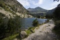 Summer landscape in Vall de Boi in Aiguestortes and Sant Maurici National Park, Spain