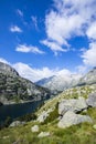 Summer landscape in Vall de Boi in Aiguestortes and Sant Maurici National Park, Spain