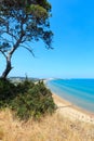 Summer Lido di Portonuovo beach, Italy Royalty Free Stock Photo