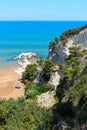 Summer Lido di Portonuovo beach, Italy Royalty Free Stock Photo