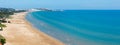 Summer Lido di Portonuovo beach, Italy Royalty Free Stock Photo