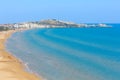 Summer Lido di Portonuovo beach, Italy Royalty Free Stock Photo