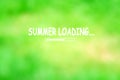 Summer loading, green background texture summer natural background abstraction summer