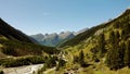 Summer in the Loetschental valley, Switzerland