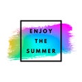 Summer memphis background Royalty Free Stock Photo