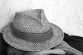 Summer men`s hat. Exquisite style